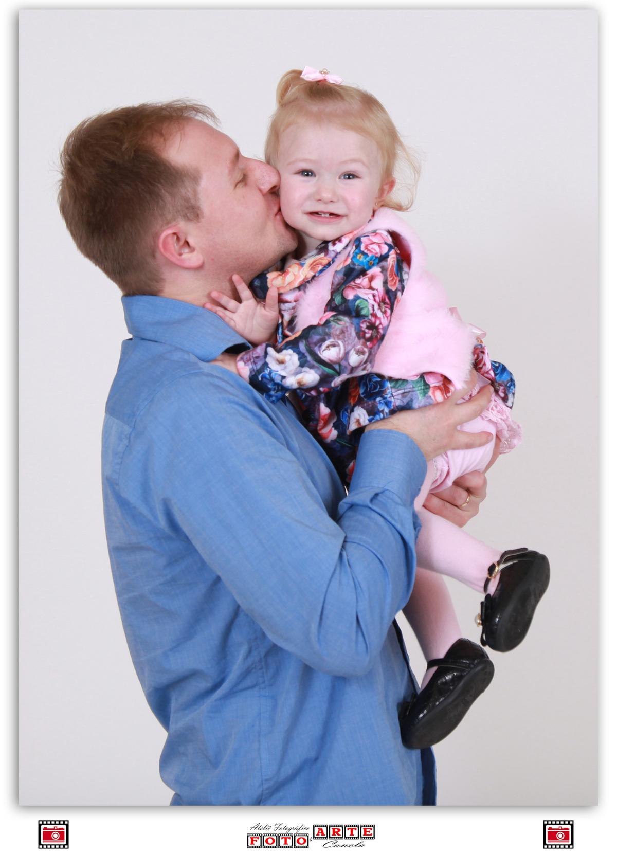 Papai Maiquel e Maria Luiza 