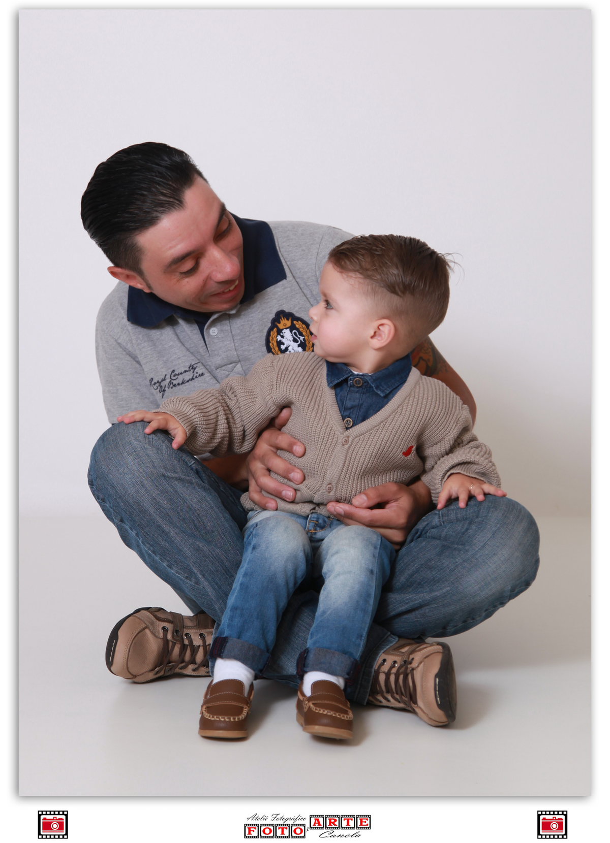 Ensaio Dia do Pais - Amauri e Anthony 