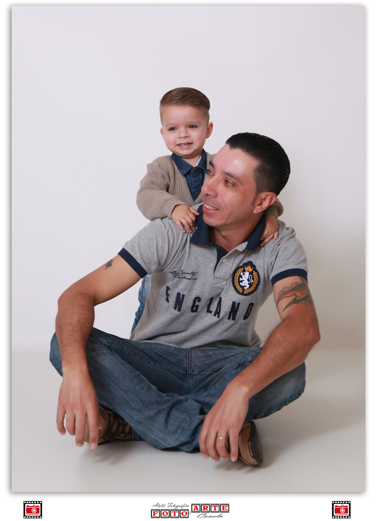 Ensaio Dia do Pais - Amauri e Anthony 