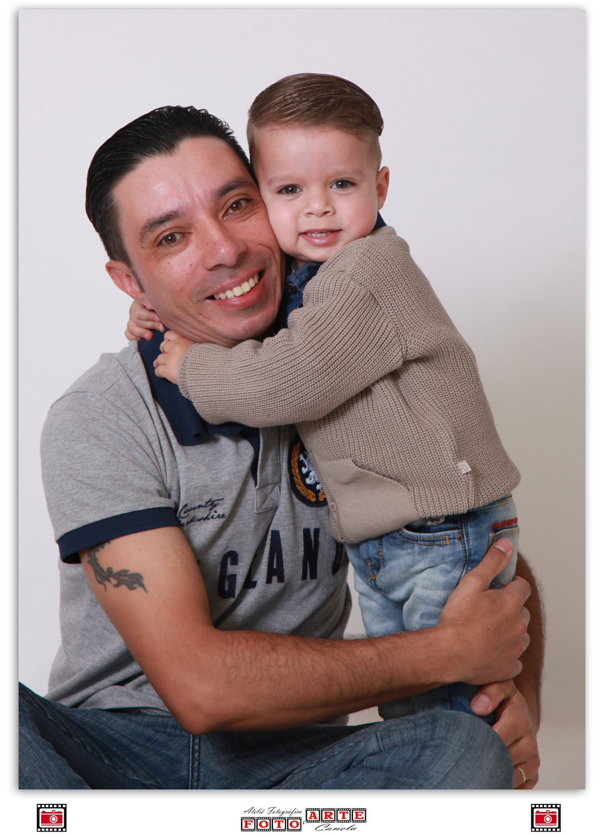 Ensaio Dia do Pais - Amauri e Anthony 