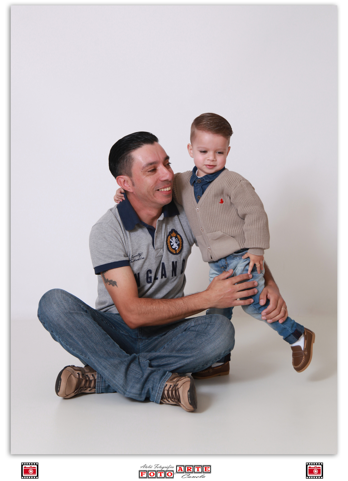 Ensaio Dia do Pais - Amauri e Anthony 