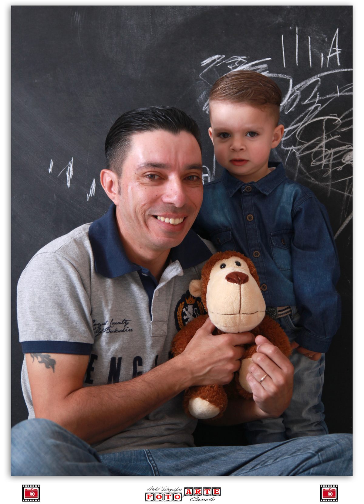 Ensaio Dia do Pais - Amauri e Anthony 