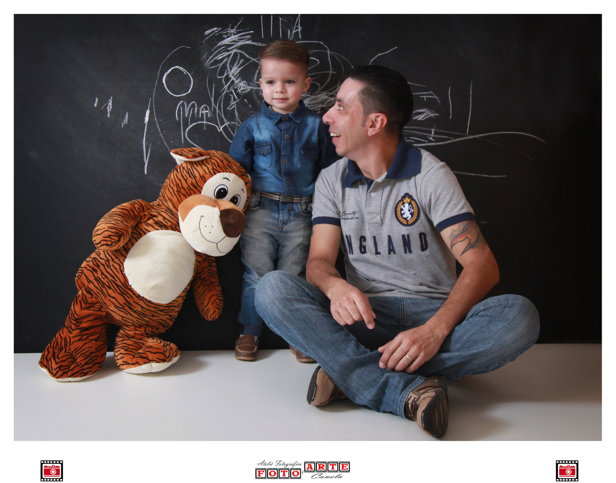 Ensaio Dia do Pais - Amauri e Anthony 