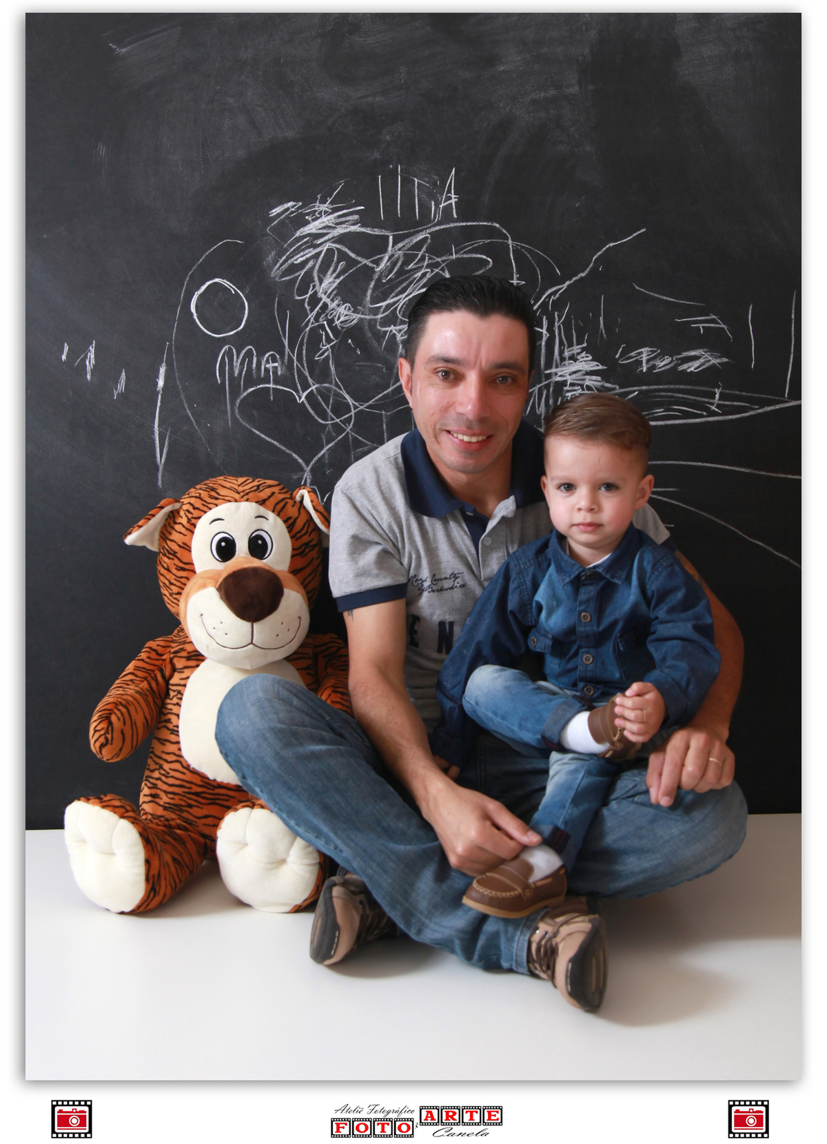 Ensaio Dia do Pais - Amauri e Anthony 