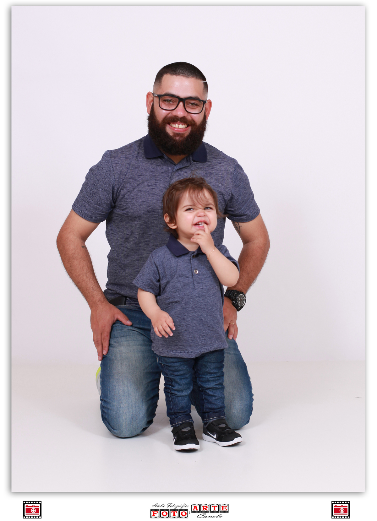 Ensaio Dia dos Pais - Maurício e Joaquim      