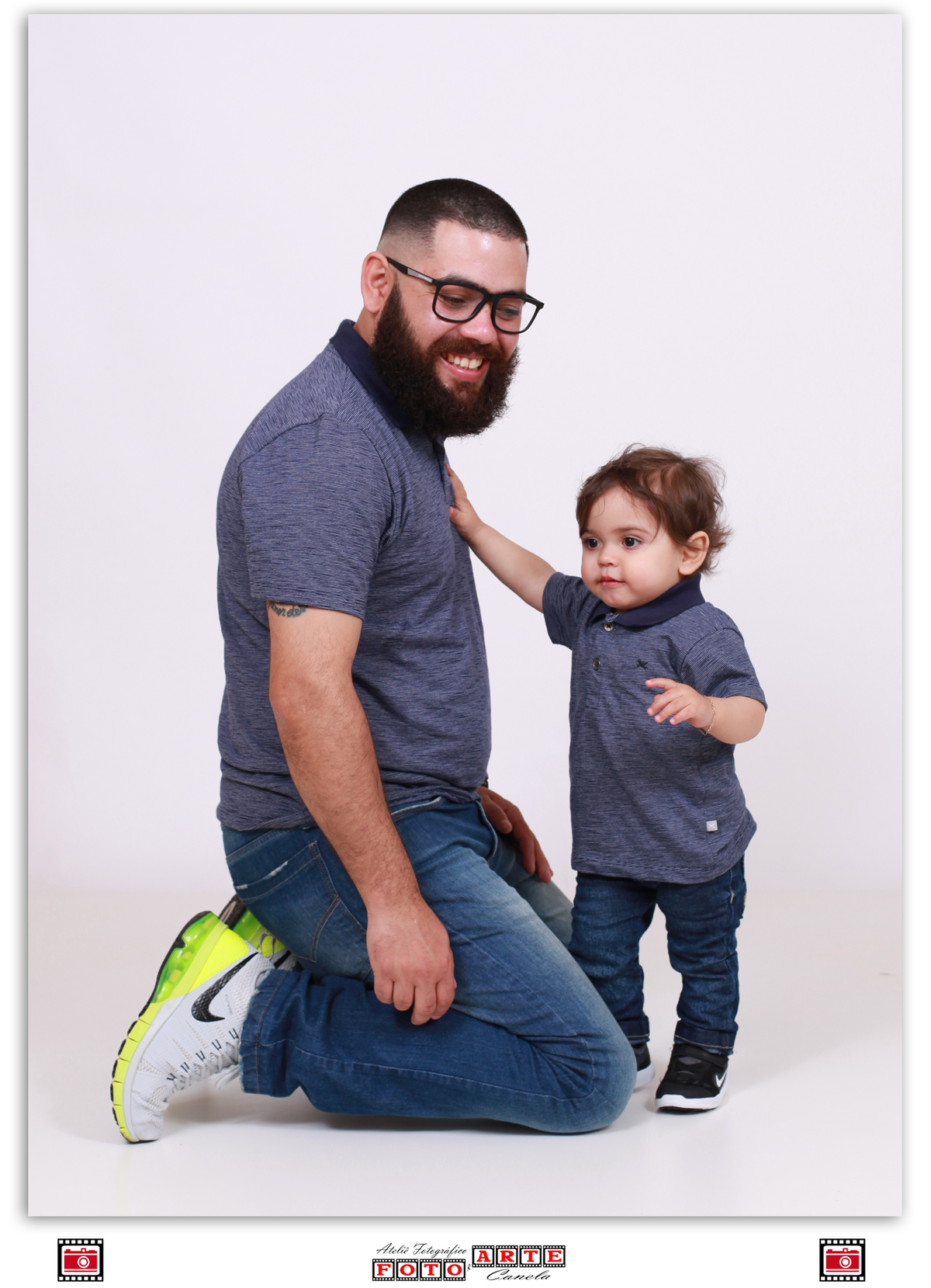 Ensaio Dia dos Pais - Maurício e Joaquim      