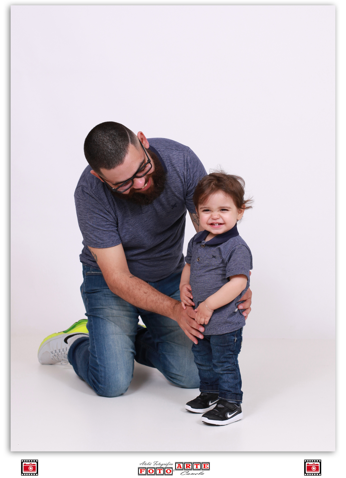 Ensaio Dia dos Pais - Maurício e Joaquim      