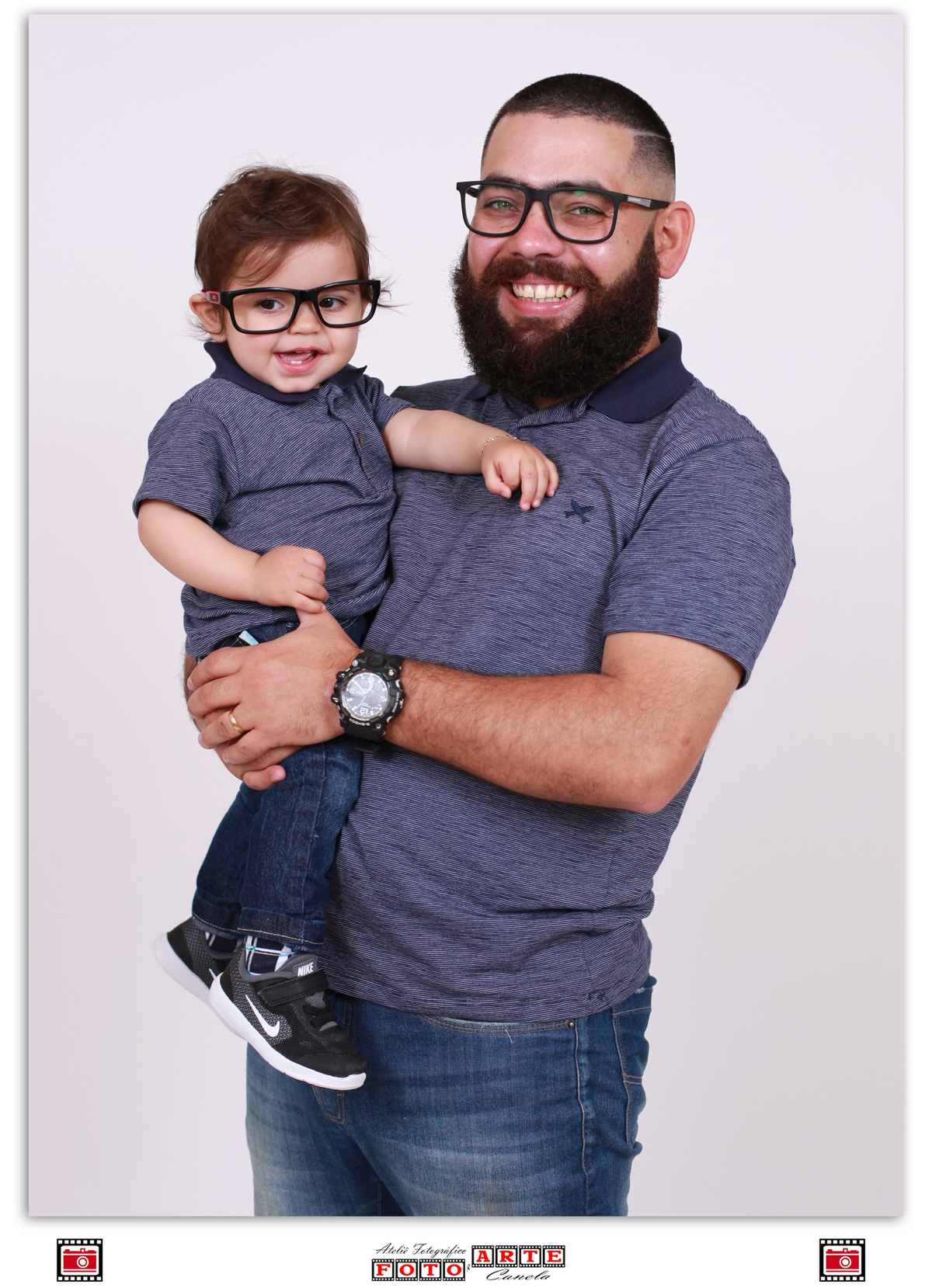 Ensaio Dia dos Pais - Maurício e Joaquim      