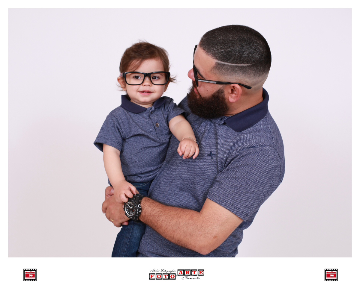 Ensaio Dia dos Pais - Maurício e Joaquim      