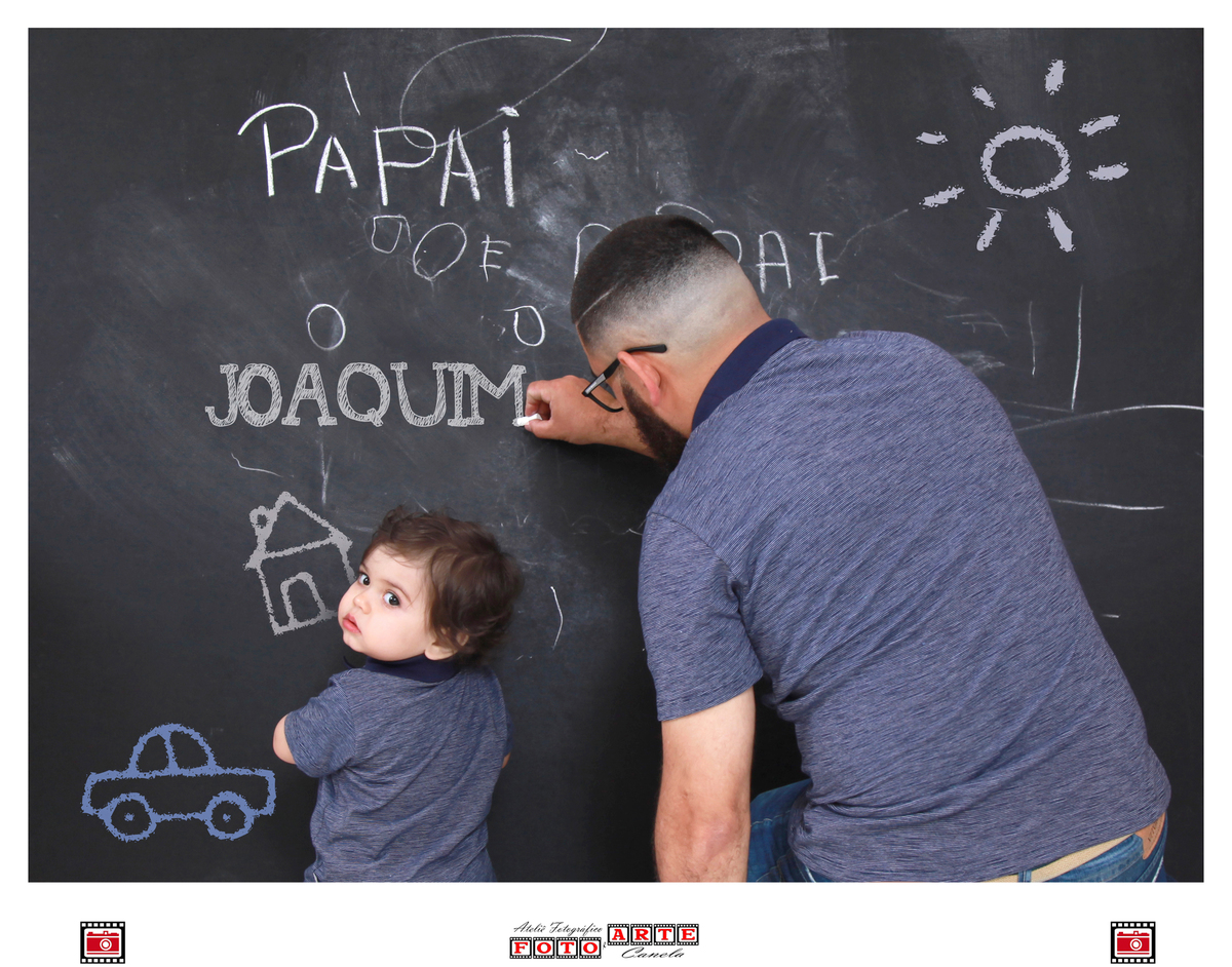 Ensaio Dia dos Pais - Maurício e Joaquim      