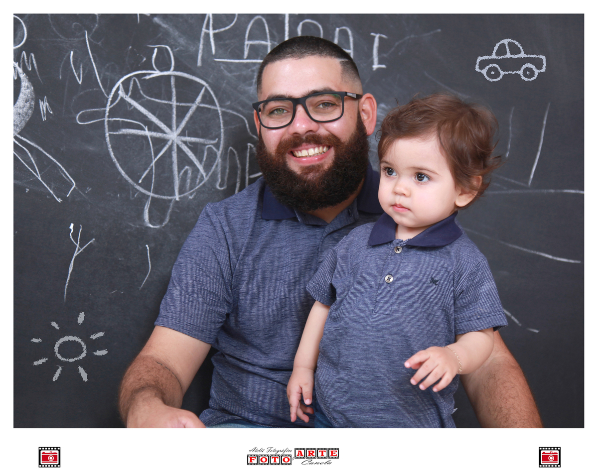 Ensaio Dia dos Pais - Maurício e Joaquim      