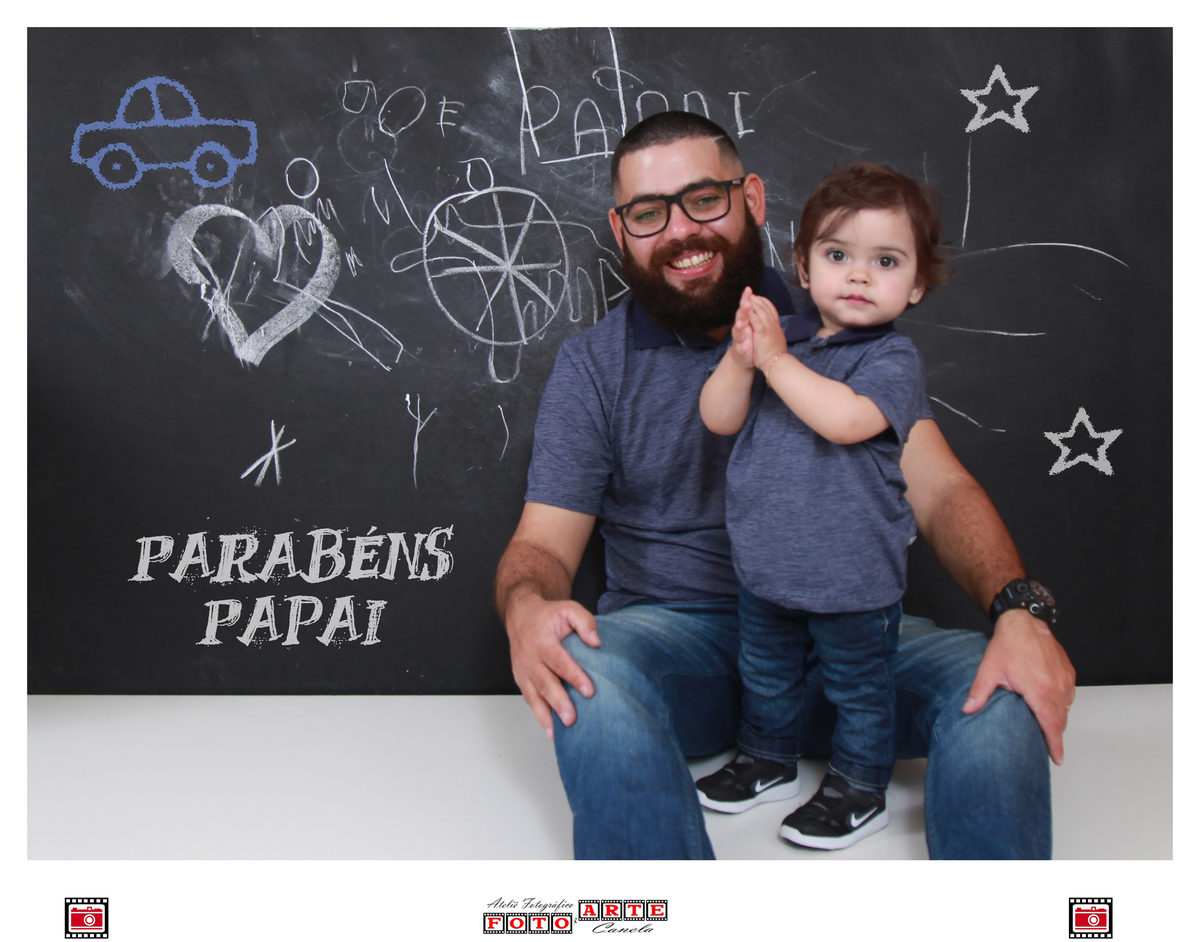 Ensaio Dia dos Pais - Maurício e Joaquim      