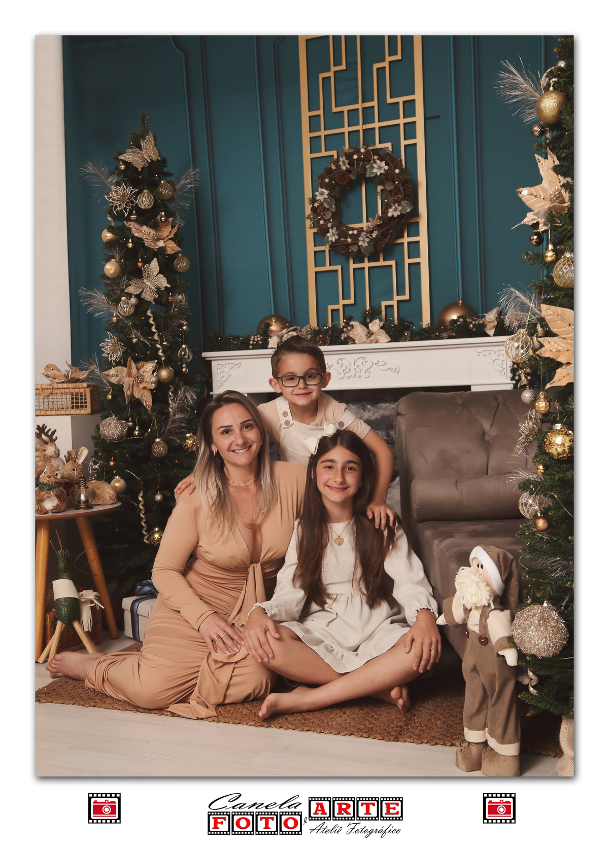 figurino para ensaio de natal