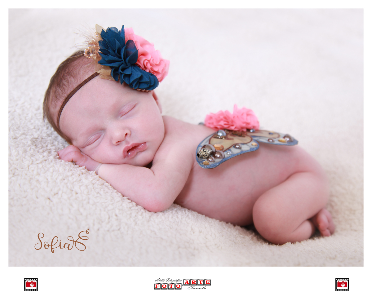 Sofia, ensaio Newborn