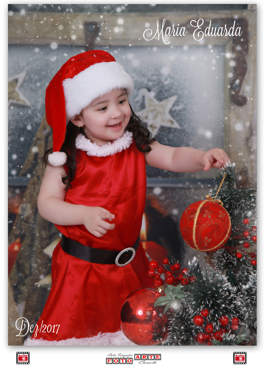 ensaios infantis de natal