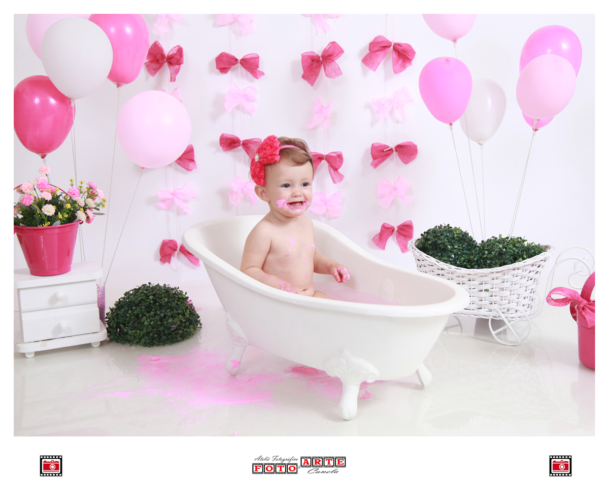 banho smash the cake