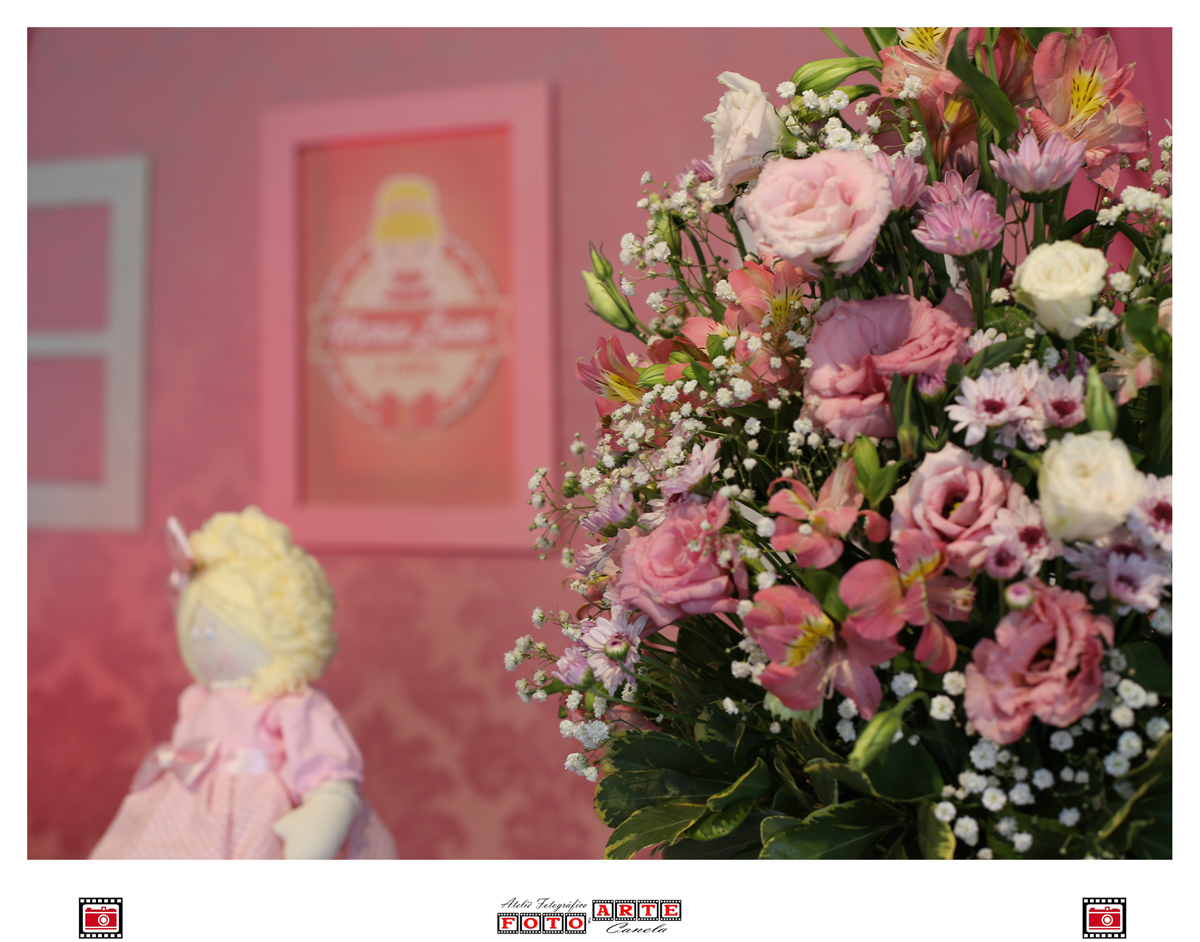 flores na decoração