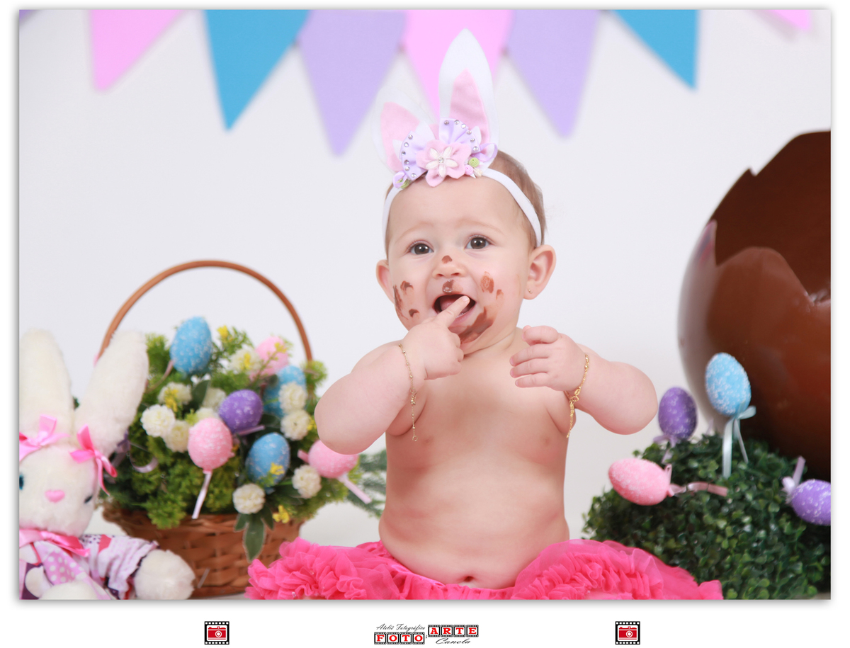 menina chocolate ensaio páscoa