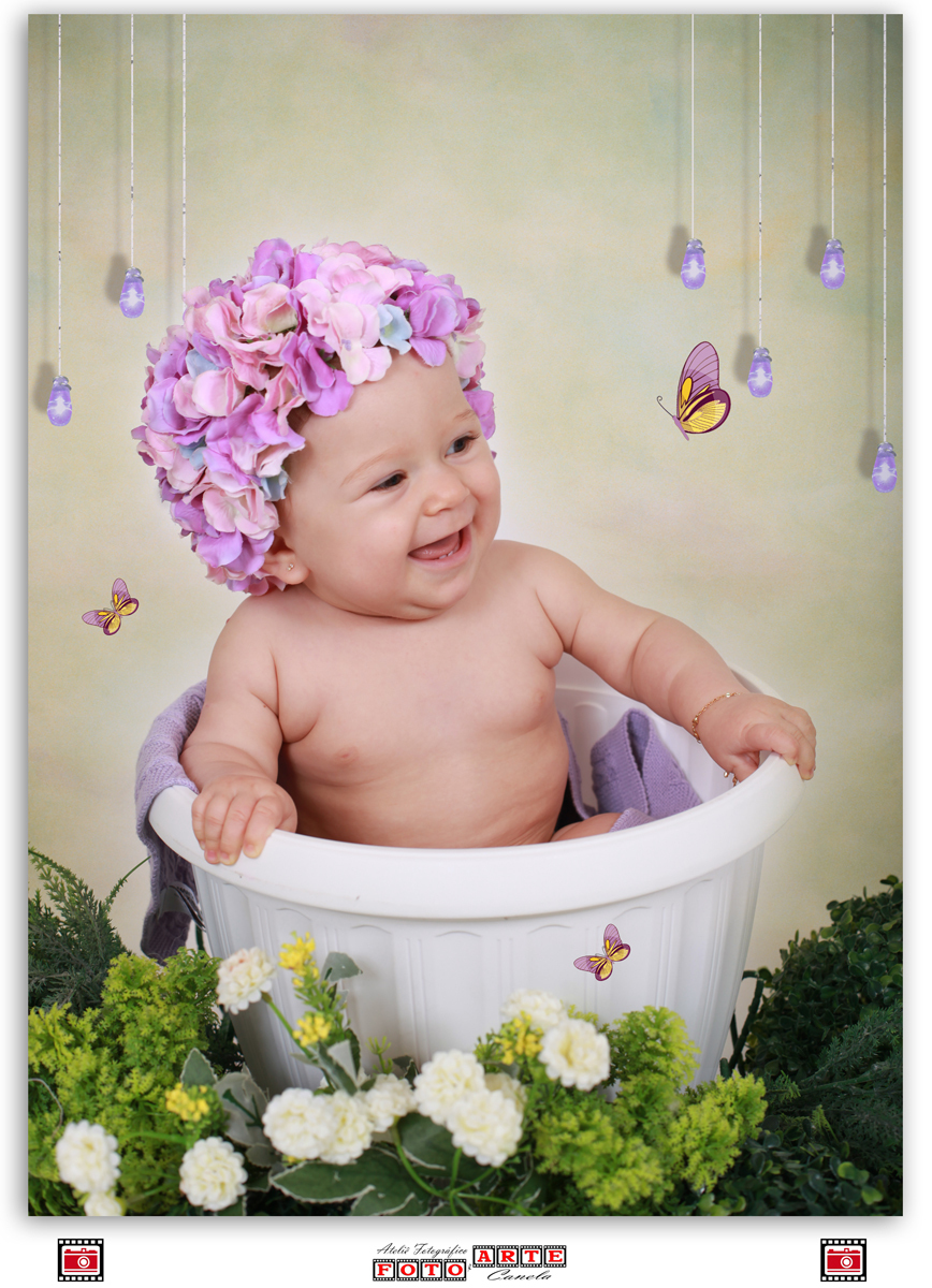 fotografia de bebês