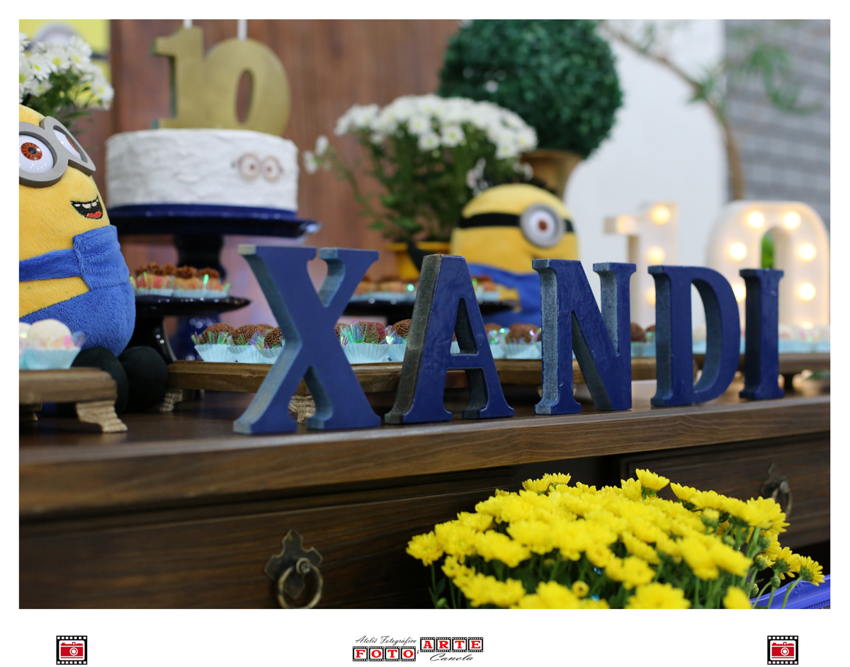 decoração mesa de festa