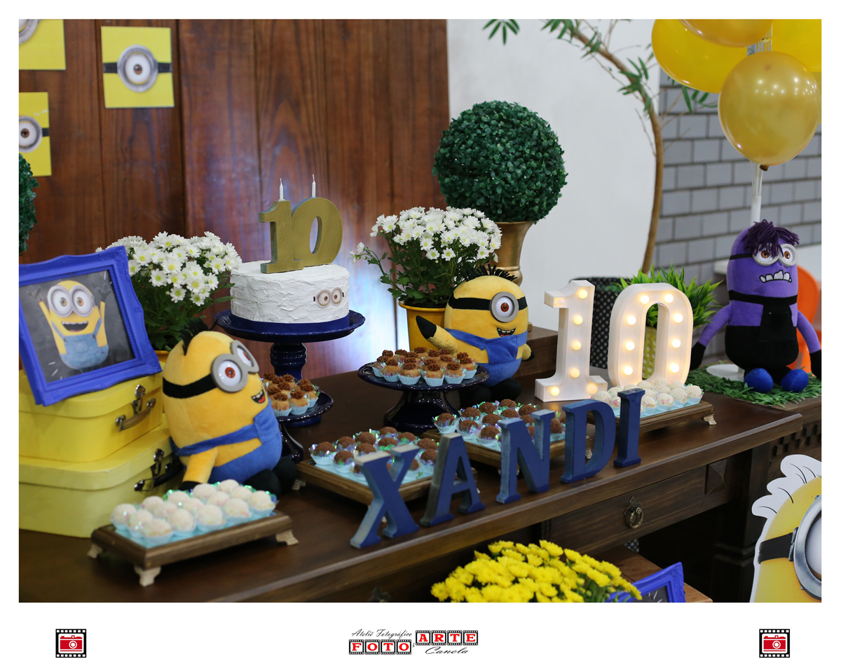 decoração mesa festa infantil
