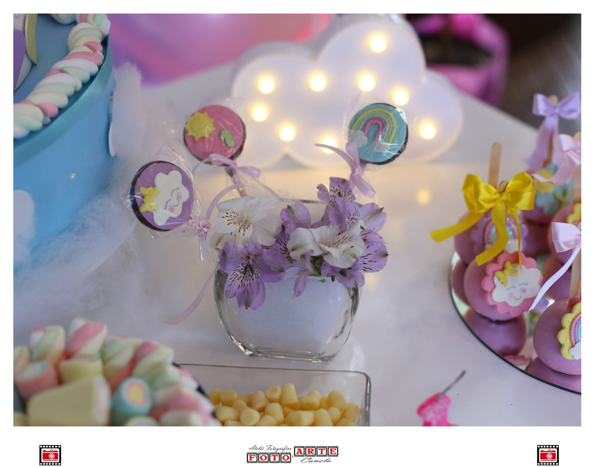 Detalhe Pirulitos De Chocolate Decorados 