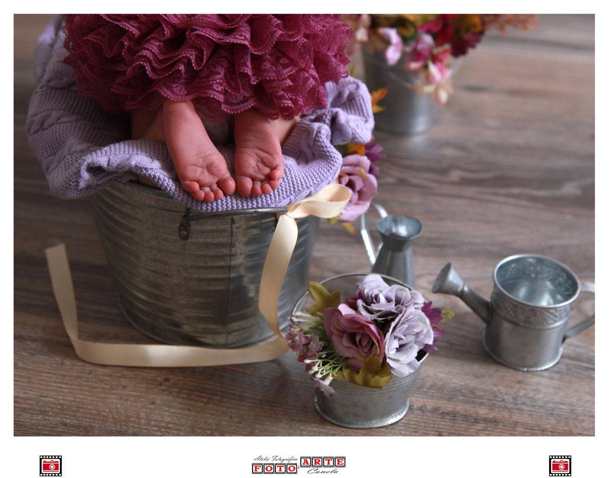 detalhe pezinho do bebê ensaio newborn 