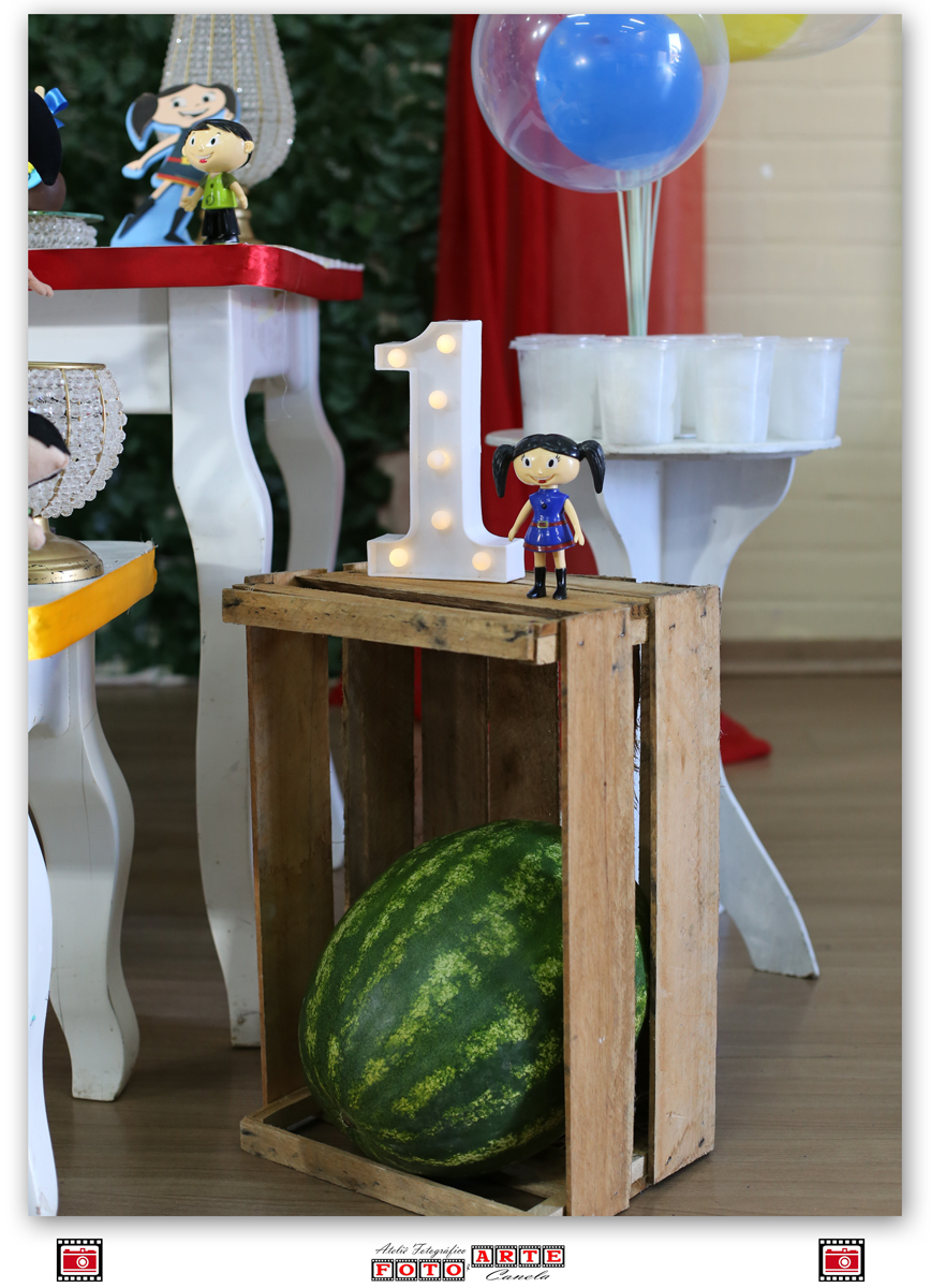 melancia show da Luna