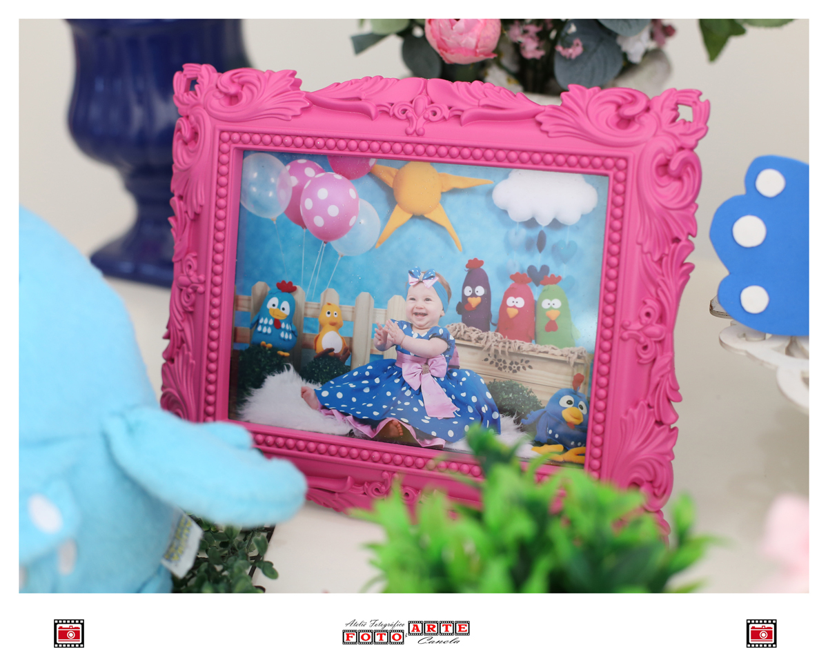 porta retrato aniversariante