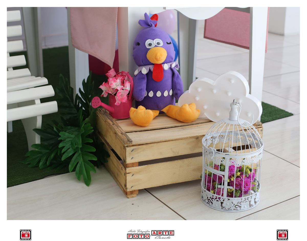 detalhes decoração mesa principal