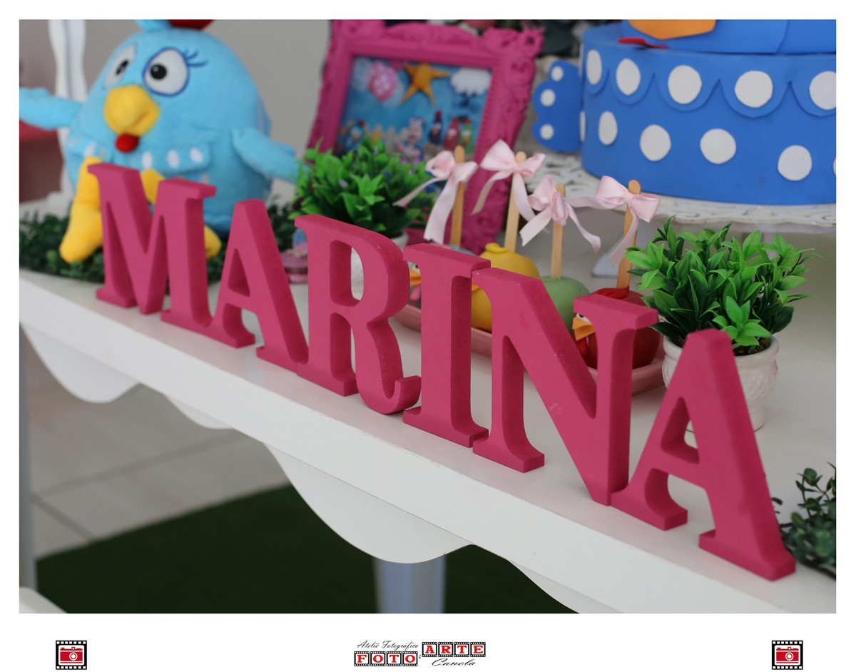 letras nomes aniversariante