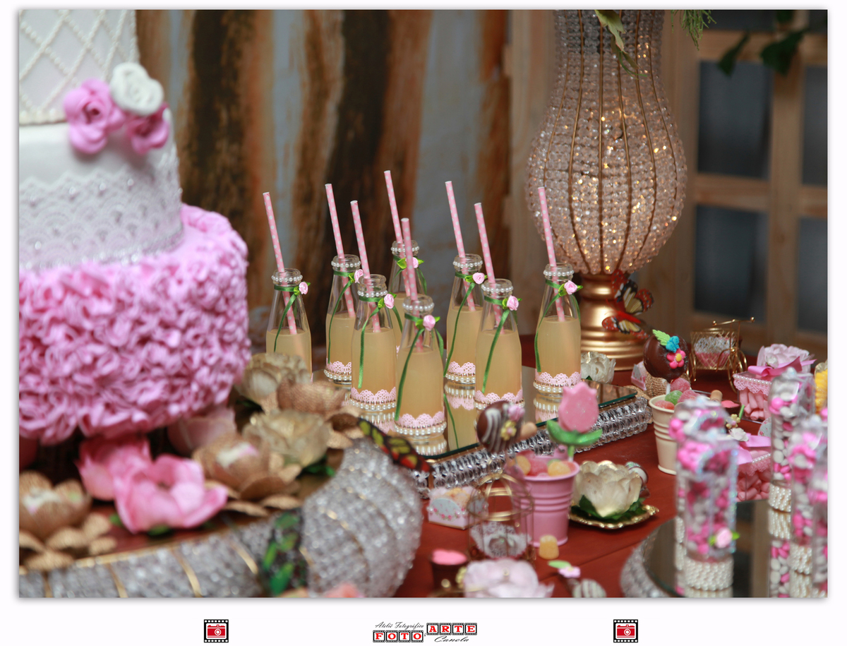 garrafinha decorada de aniversário