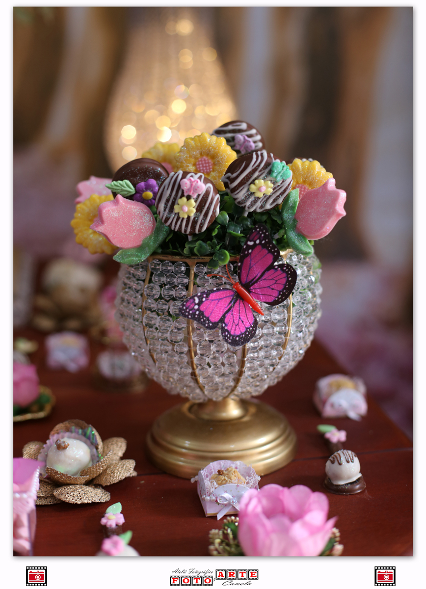 pode de doces decorados