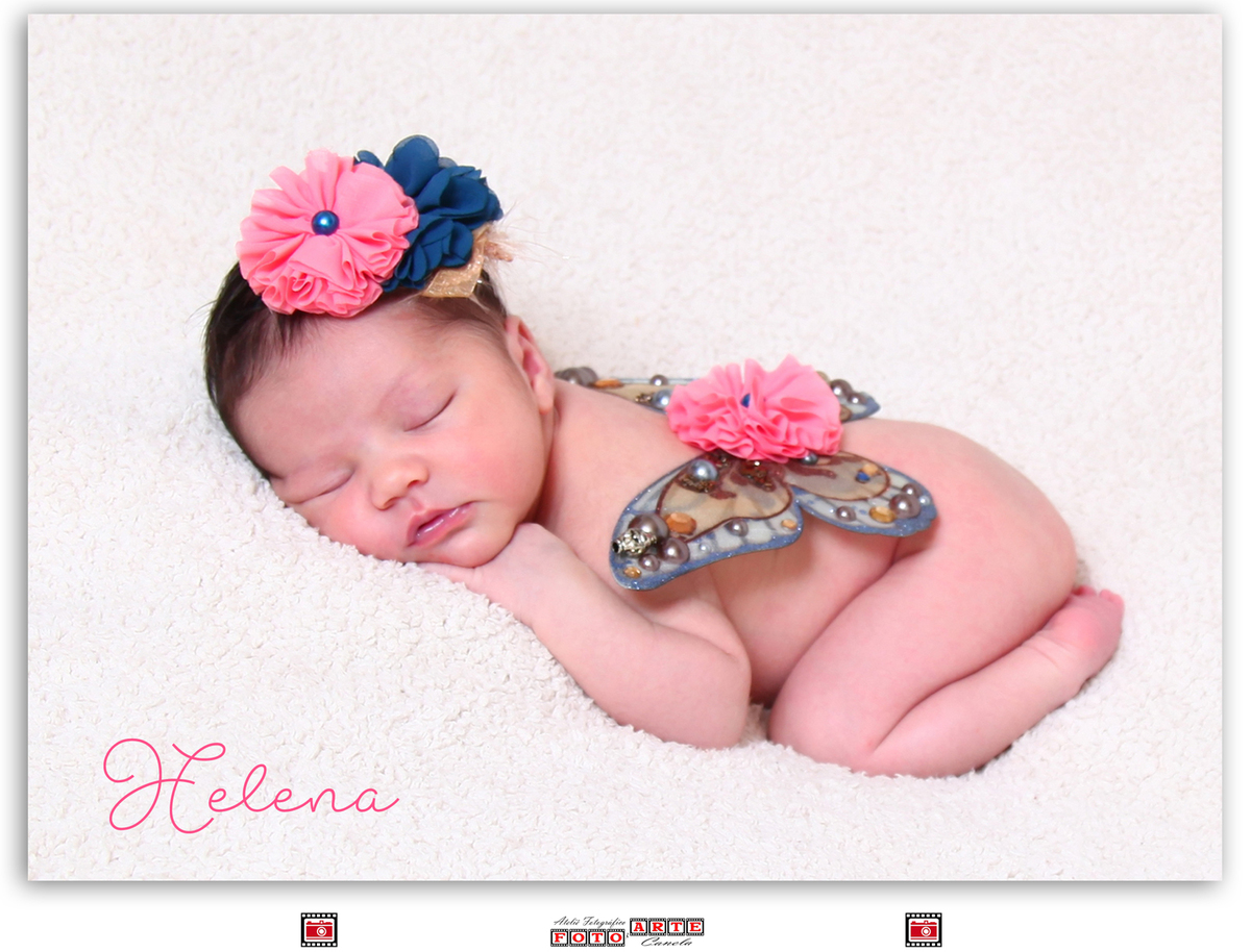 recém nascido com asinhas