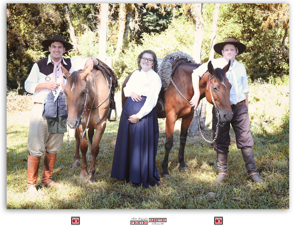 ensaio campeiro de gestante