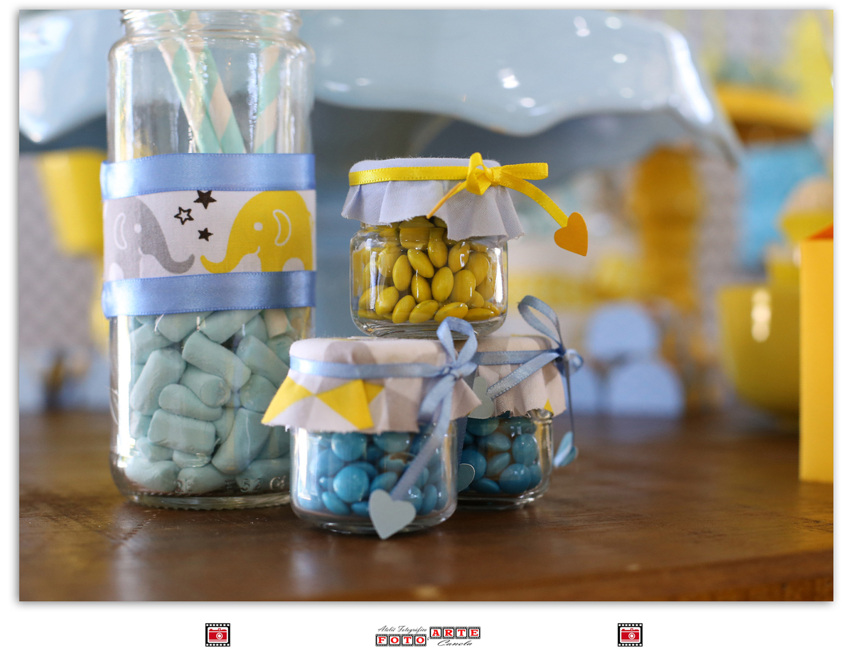 potinhos de guloseimas