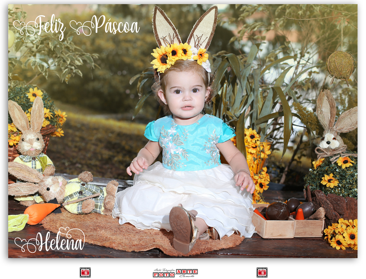 páscoa com girassóis