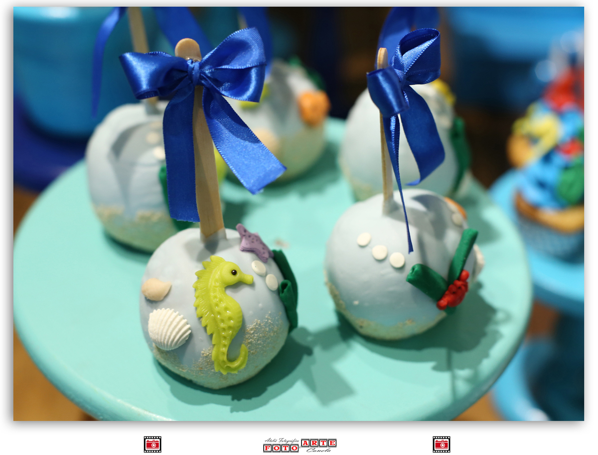 maçã do amor cavalo marinho