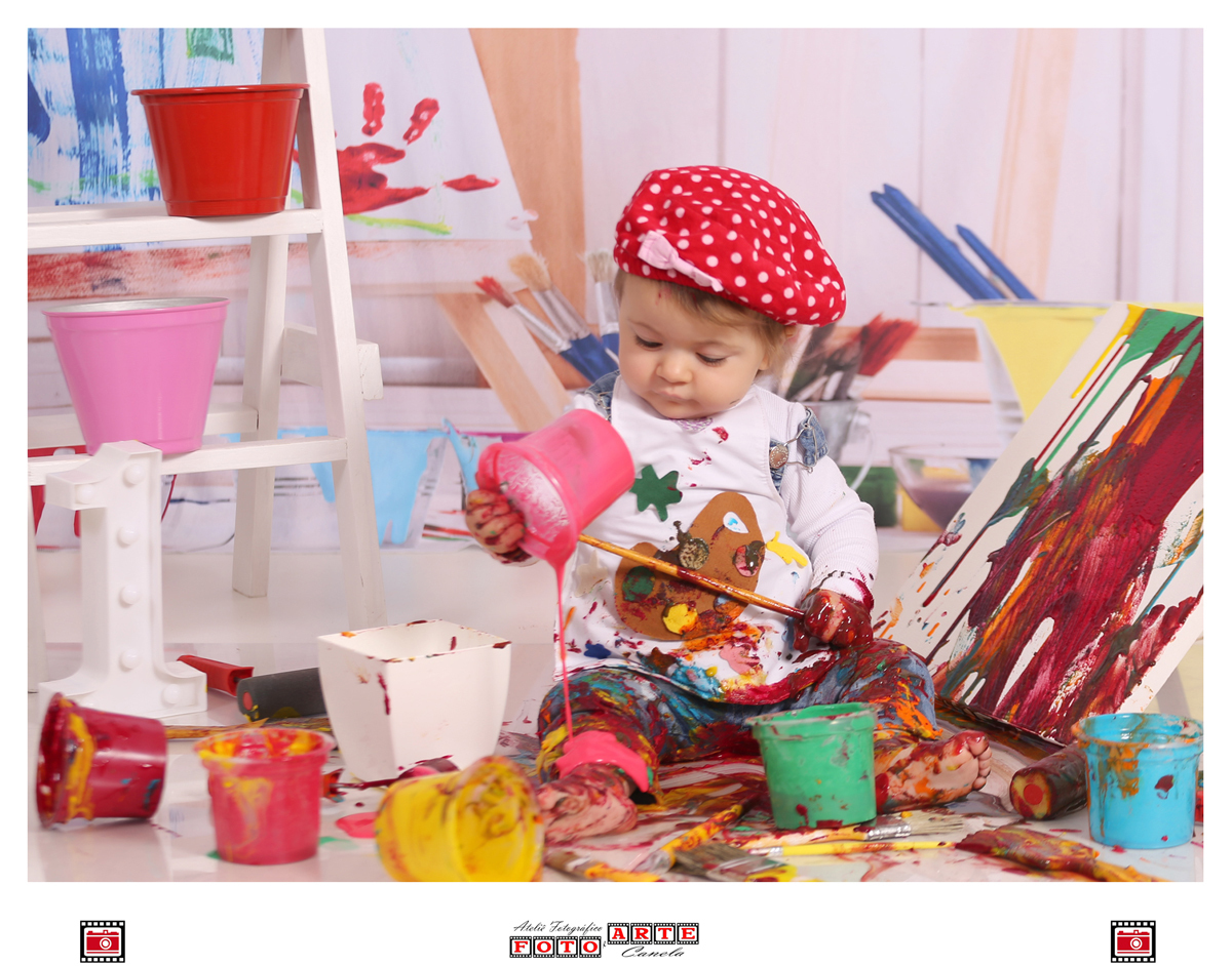 derramando tinta rosa