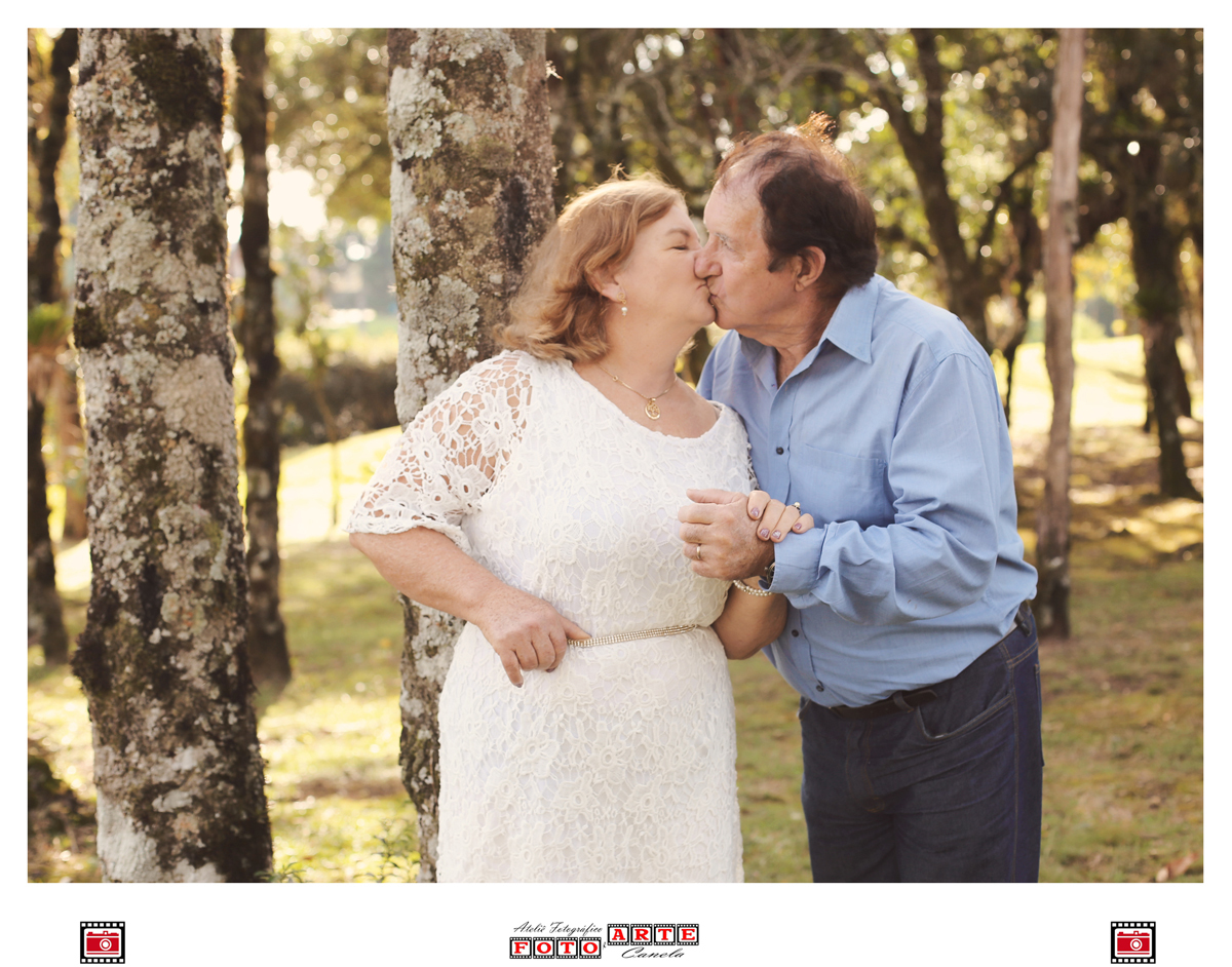 beijo de bodas de ouro