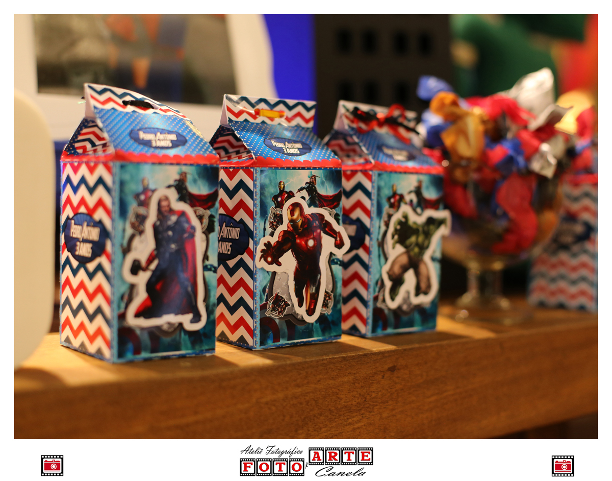 lembrancinhas avengers