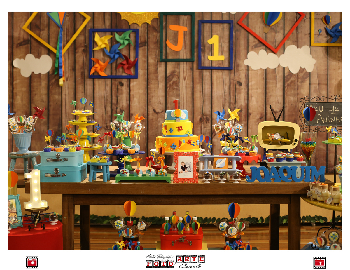 mesa decoração de festa