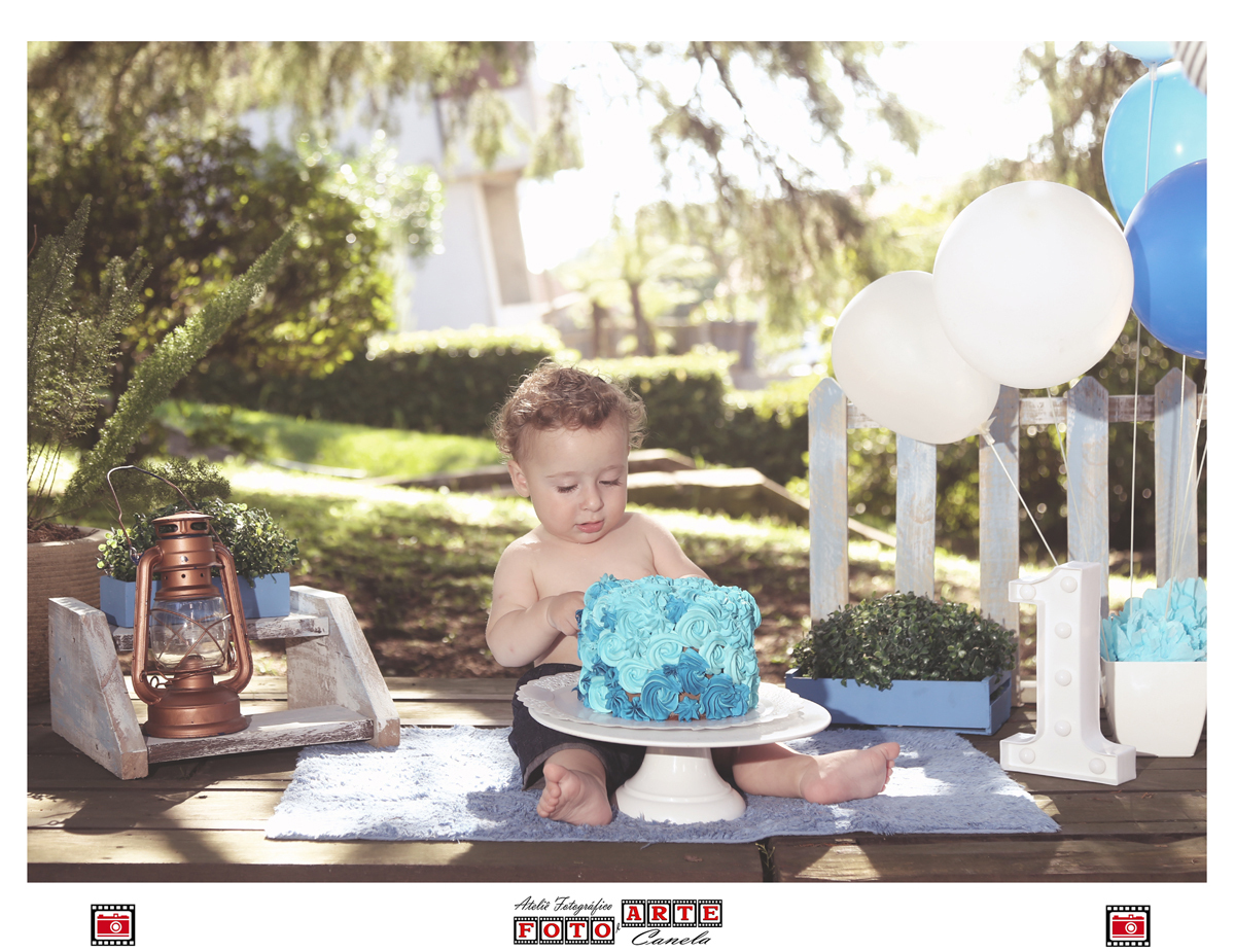 smash the cake menino