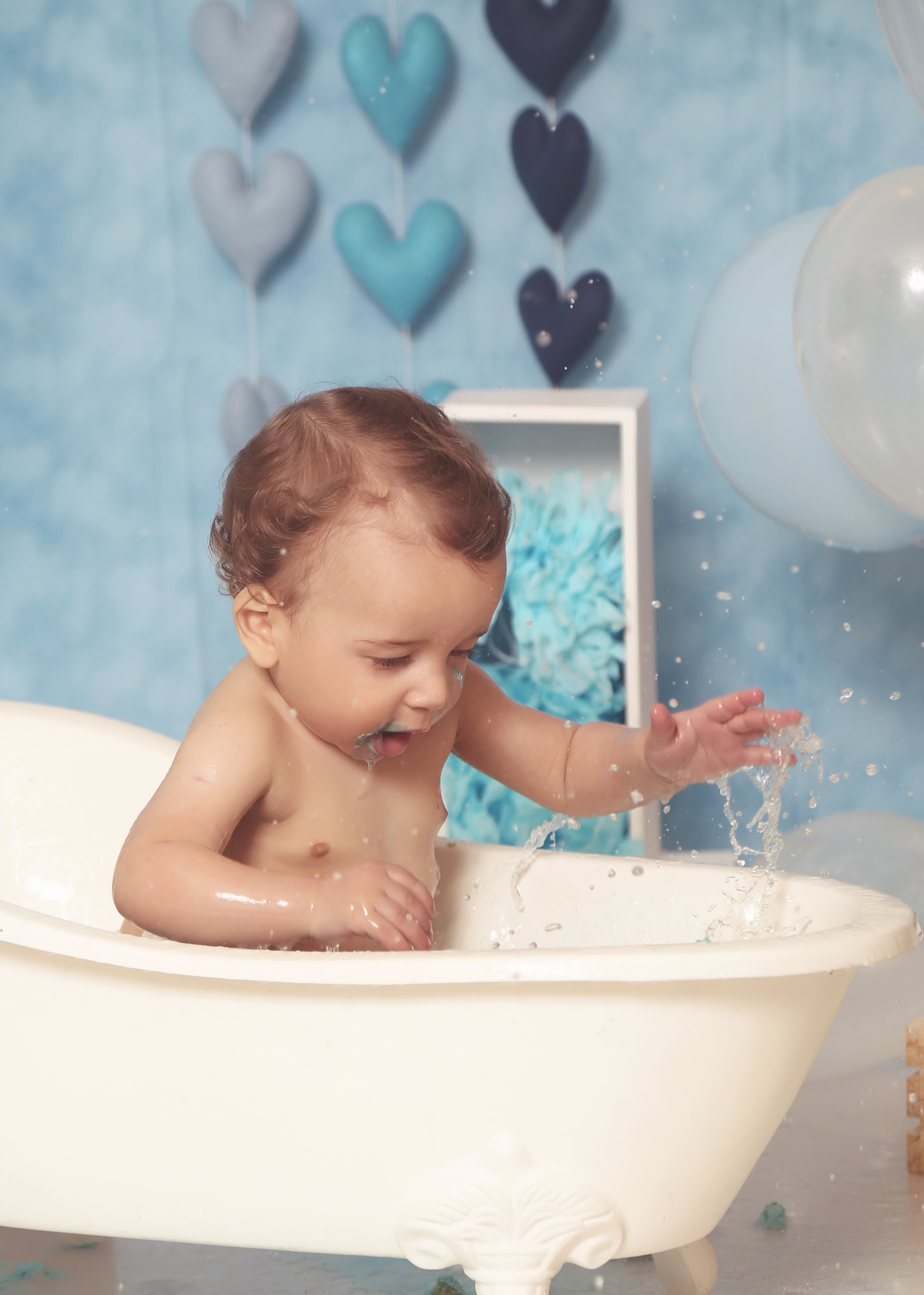 ensaio banheira infantil