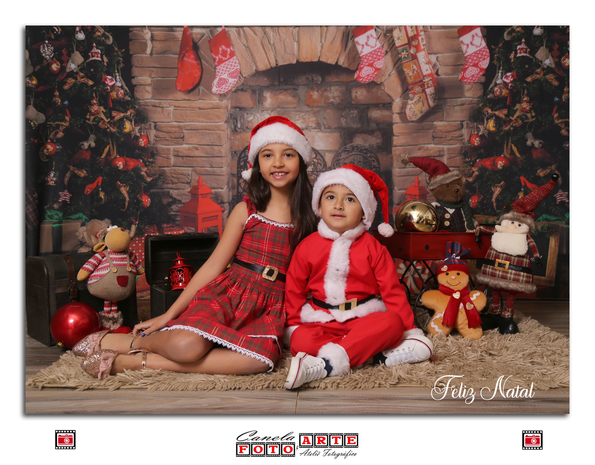 ensaio natal infantil