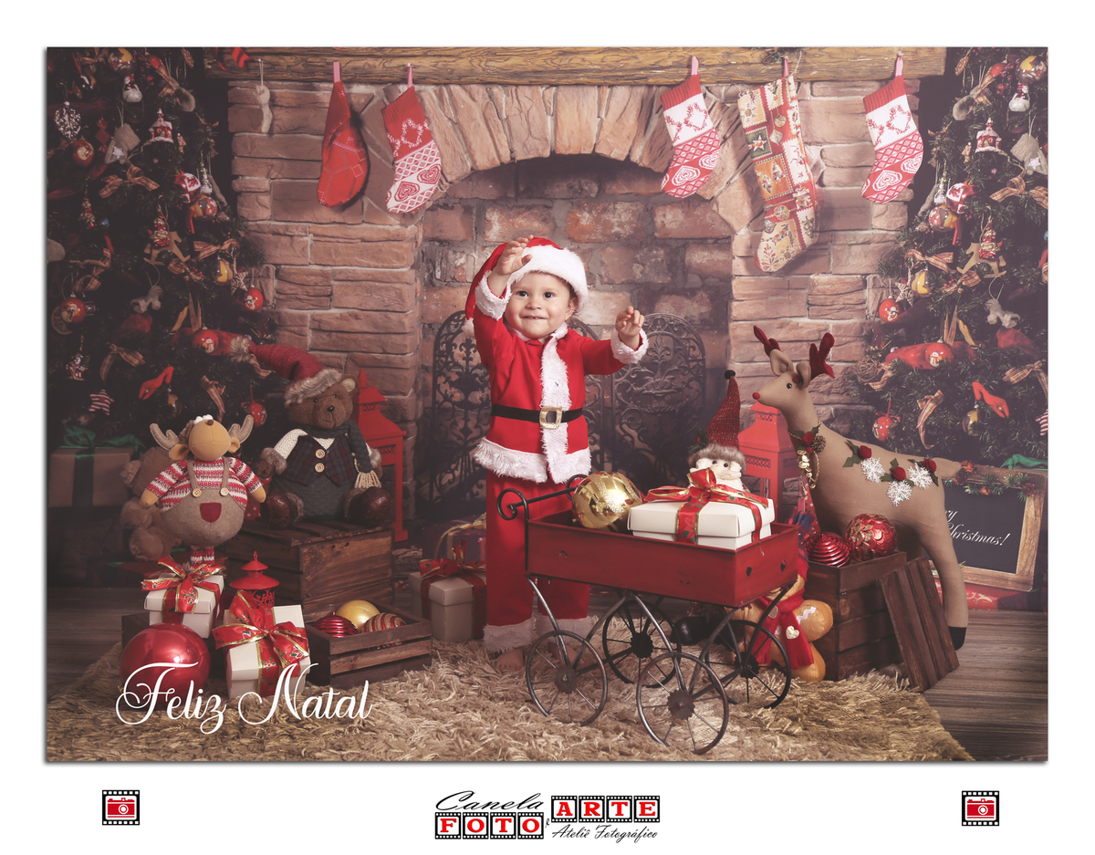 ensaio de Natal menino