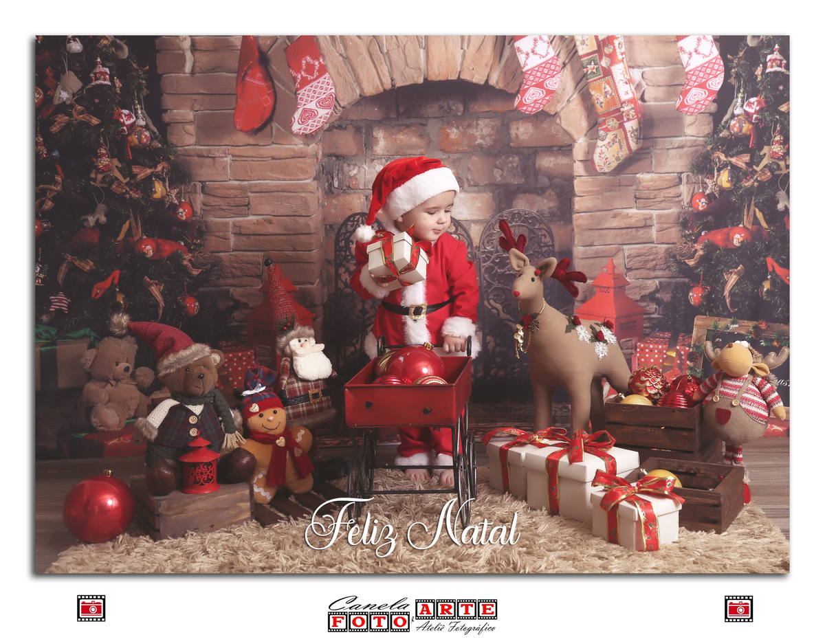 ensaio Natal de menino