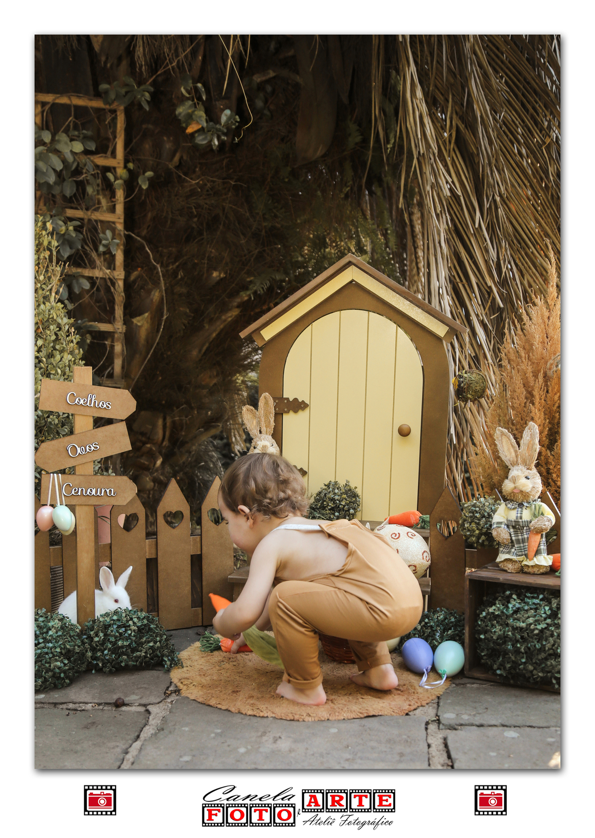ensaio infantil de páscoa