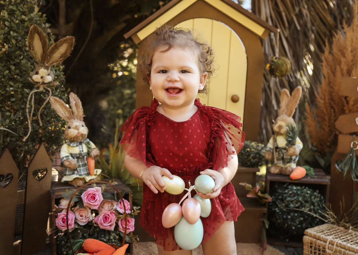 ensaio infantil de páscoa