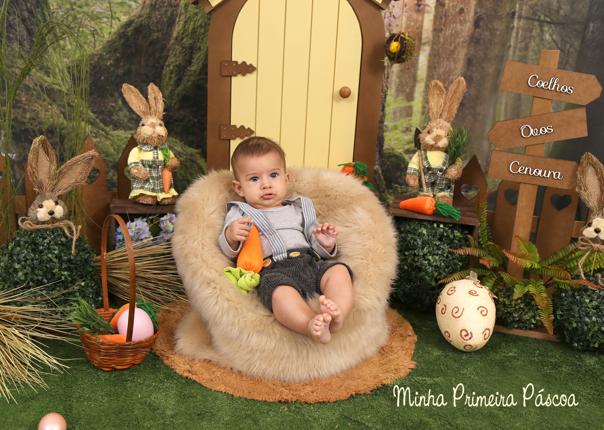 cenário de páscoa